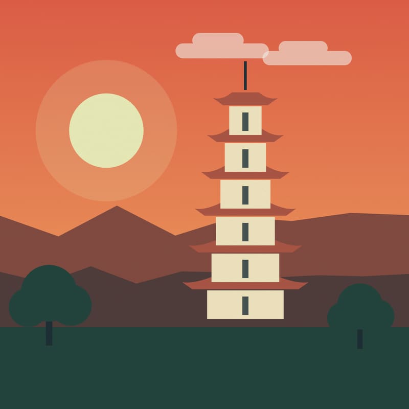 Пагода Long Sơn — иллюстрация